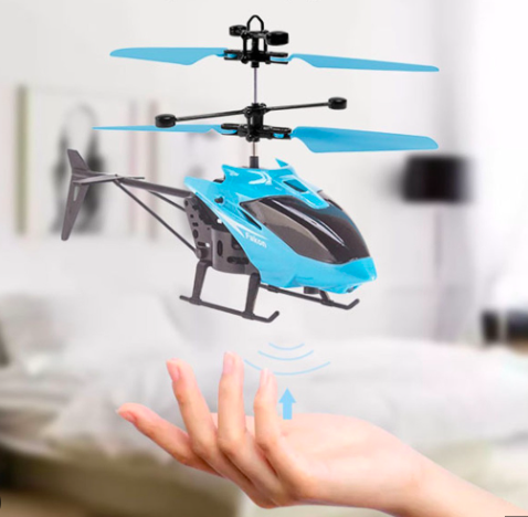 HELICOPTERO SENSOR DE MANO SIN CONTROL